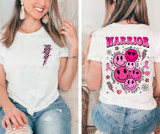Retro Collage Warrior Pink