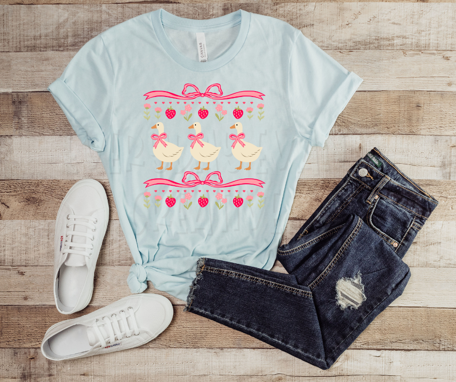 Pink Geese