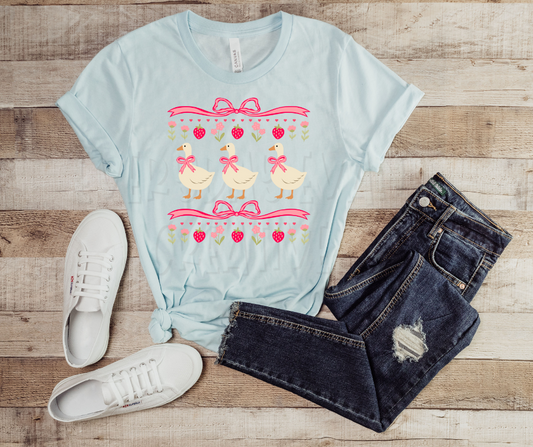 Pink Geese