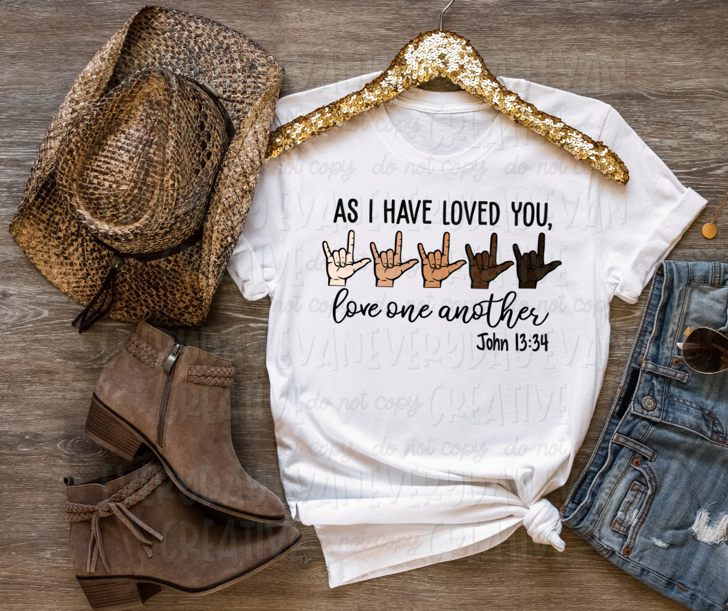 As I Have Loved You, Love One Another ASL