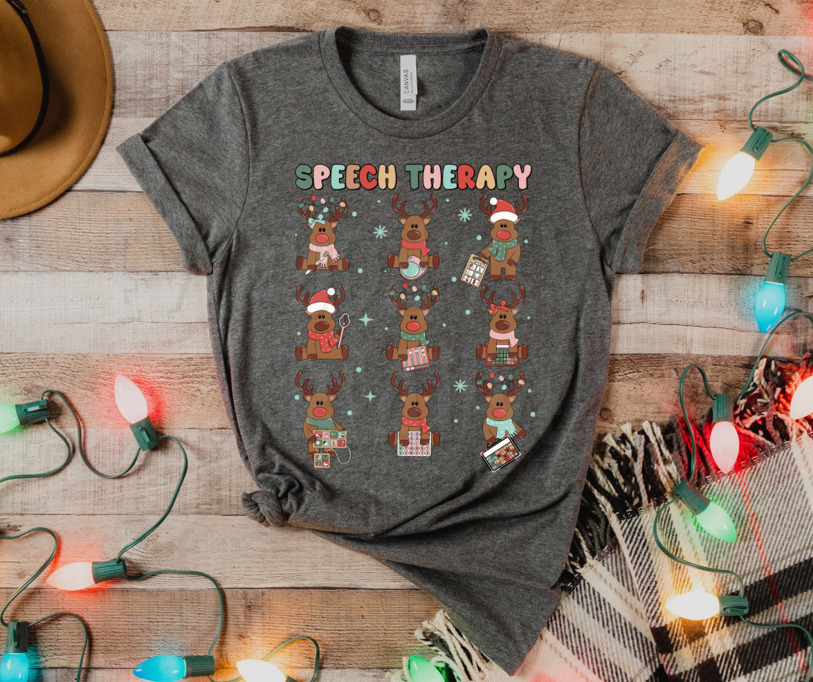 Speech Therapy Reindeer