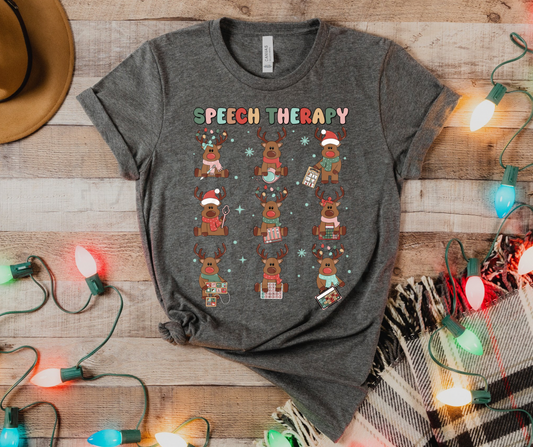 Speech Therapy Reindeer