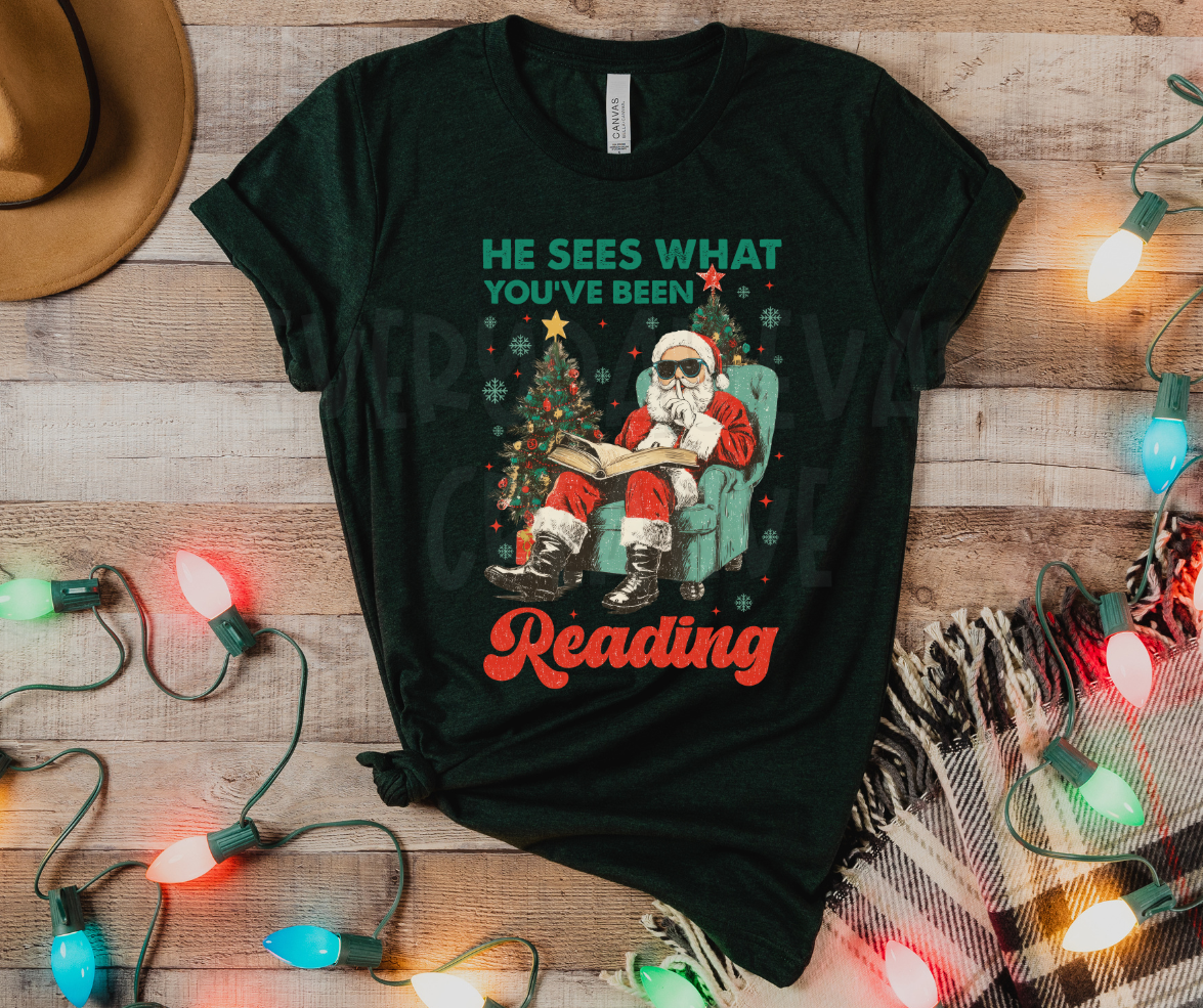 He Sees What You've Been Reading