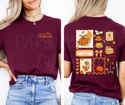 Pediatric Hem/Onc Thanksgiving Stamp