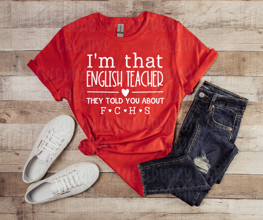 I’m That English Teacher (FCHS)