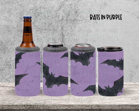 Bats in Purple