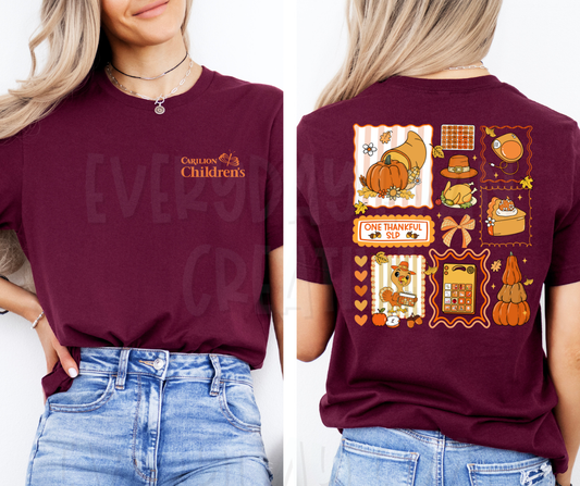 Speech Therapy Thanksgiving Stamp