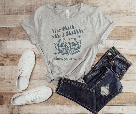 The Math Ain't Mathin'