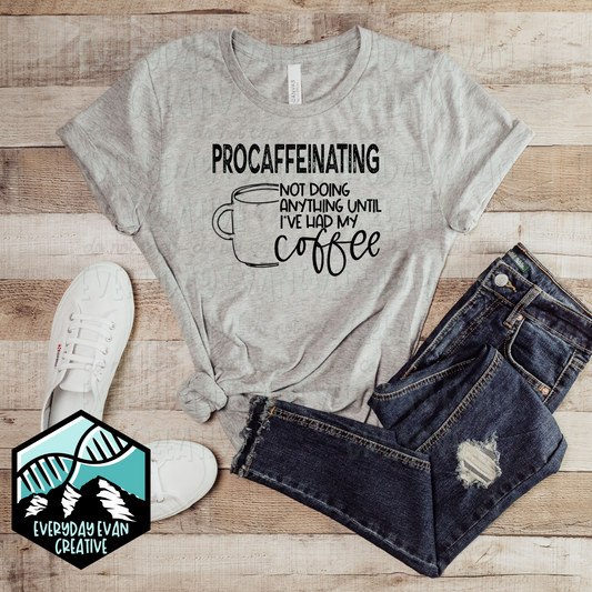 Procaffeinating tee