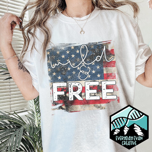 Wild & Free tee