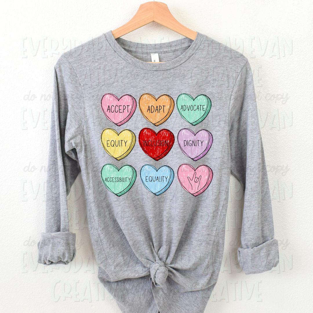 Inclusion Hearts